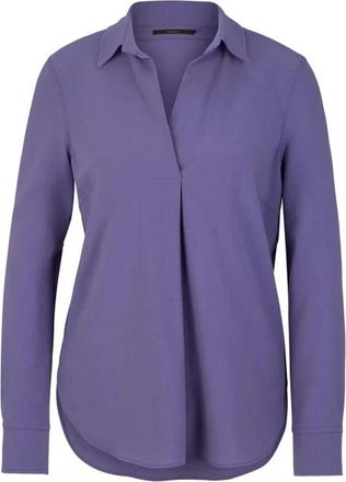 Windsor Elegante Blouse met Unieke Stijl - Dames - Overhemden - Paars - L - Overhemden