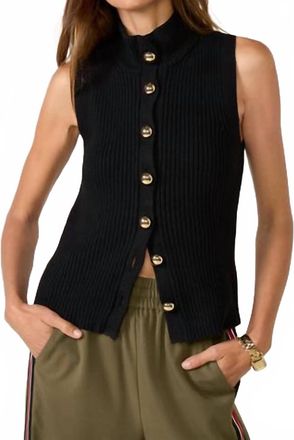 Nation Ltd Ira Sweater Vest In Black