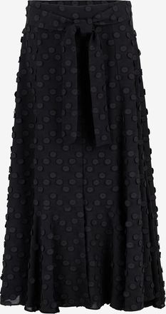 Akris Langer Rock mit 3D-Tupfen