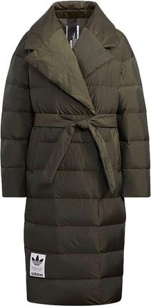 adidas (WMNS) adidas Originals Long Down Jacket Olive Green H64732