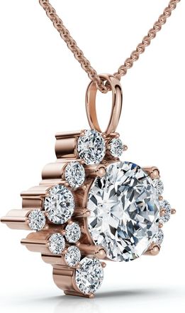 Pompeii3 1.50Ct Diamond Pendant 14k Gold Womens 18 Necklace Lab Grown