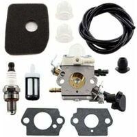 OEM Zvd - Kit De Carburador Con Filtro De Aire Y Buj&iacute;a Para Sopladores De Hojas Stihl Bg86 Sh56 Sh56c Sh86c Bg86ce Bg86z Bg86cez, Reemplaza A Zama C1m-s26