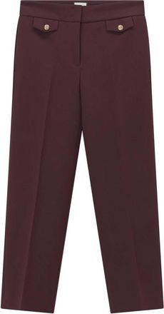 Seductive Rechte broek - Dames - Straight fit broeken - Bruin - S - Broeken