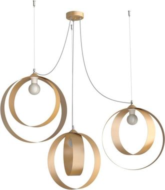 Lumicom Shell L&aacute;mpara De Techo 3 Luces Monocolor Mate