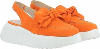 Wonders Womens Slingback Platform Sandal In Apricot