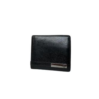Gucci Pre-owned Vintage Portemonnee - Heren - Vintage Accessoires - Zwart - ONE Size - Leer - Vintage