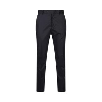 HUGO BOSS Broeken, Heren, Blauw, L, Katoen, C-Perin Chino Broek