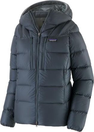 Patagonia Fitz Roy Down Hoody Daunenjacke f&uuml;r Damen | blau