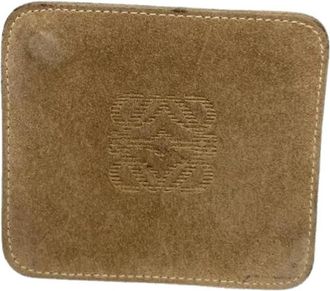 Loewe Pre-owned Wallet - Dames - Vintage Accessoires - Bruin - ONE Size - Leer - Vintage