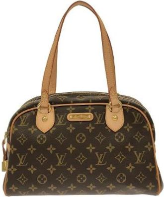 Louis Vuitton Pre-owned Montorgueil Monogram Schoudertas - Dames - Vintage Schoudertas - Bruin - ONE Size - Vintage