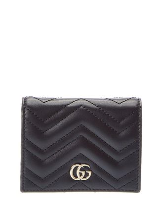 Gucci Gg Marmont Leather Card Case