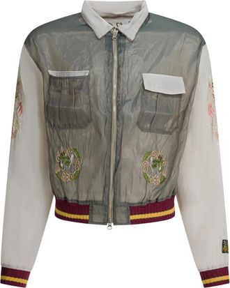 KAPITAL Giacca con ricamo - Grigio