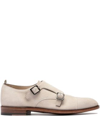 Officine Creative Papillon monk shoes - men - Buffalo Leather/Rubber - 40 - Neutrals
