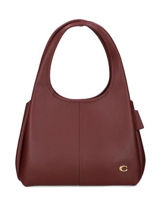 Coach Lana medium leren schoudertas met handgreep - Rood