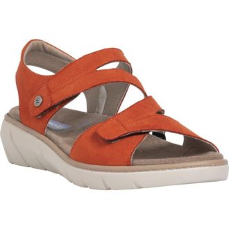 Wolky Ikaria Slingback Platform Wedge Sandal in Brick at Nordstrom, Size 10Us