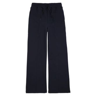 Converse Palazzohose CONVERSE, Damen, Gr. XXL, N-Gr, blau (converse blau), Sweatware, Obermaterial: 80% Baumwolle, 20% Polyester, unifarben, Hosen Palazzohose