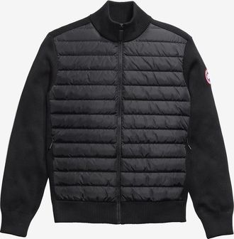 Canada Goose Cardigan aus Strick mit Daunenteilen HyBridge