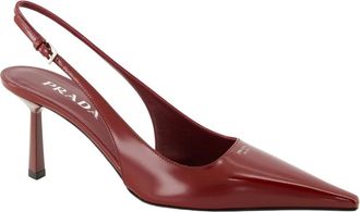 Prada Mujer, Zapatos, Rojo, Talla: 40 EU