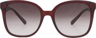 Ferragamo Salvatore Ferragamo Burgundy Gradient Square Ladies Sunglasses SF1072S 630 56