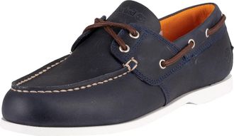 Timberland Mens Cedar Bay 2 Eye Boat Shoe, Blue, 11 UK