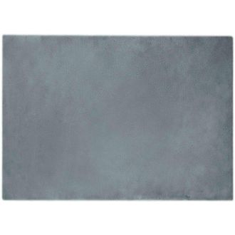 vidaXL Alfombra De Piel Sint&eacute;tica De Conejo Olite Antracita Vidaxl