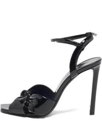 Saint Laurent 1144441 Black - women - Calf Leather/Patent Leather/Calf Leather - 40.5