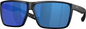 Costa 6S9121 Rincon II Polarized 912103 Mens Sunglasses Black Size 64