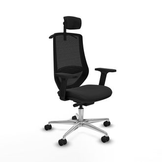 Piqueras y Crespo Piqueras Y Crespo Mardos Silla De Oficina Negra Ergon&oacute;mica