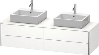 Duravit Lavabo Consola Duravit Xsquare, Suspendido, Para Dos Lavabos, 4