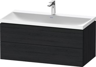 Duravit Duravit L-cube C-shaped Ensemble Suspendu, 2 Tiroirs, Sans