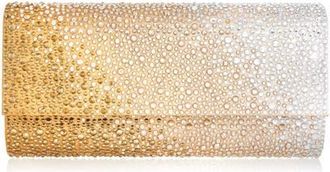 Judith Leiber Perry Gradient Clutch in Silver Golden at Nordstrom