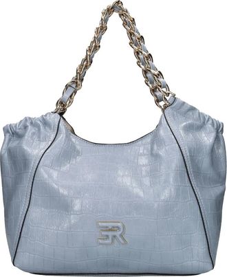 Ermanno Scervino Ermanno Firenze Zakken. Blauw - Dames - Shoppers - Blauw - ONE Size - Leer - Tassen