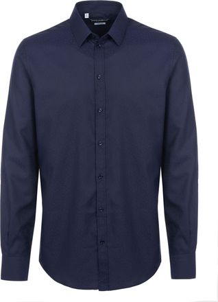Dolce & Gabbana Gouden Overhemd middernachtblauw