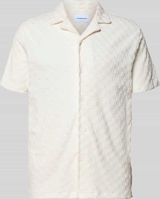 Lindbergh Lindbergh Regular Fit Freizeithemd mit Reverskragen in Weiss, Gr&ouml;&szlig;e XXXL