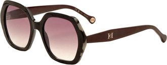 Carolina Herrera Womens 55 mm Black Sunglasses