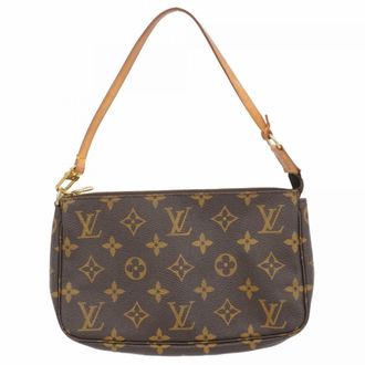 Louis Vuitton Brown Pouch (Pre-Owned)
