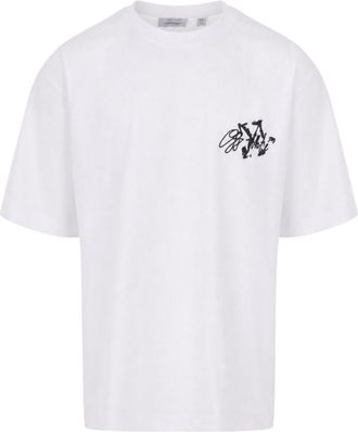 Off-white White Crew Neck T-Shirt