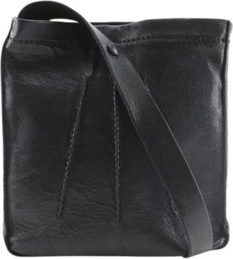 Herm&egrave;s Pre-owned Cross Body Bags, male, Black, Size: ONE SIZE Pre-owned Tout Doux Calf Shoulder Bag