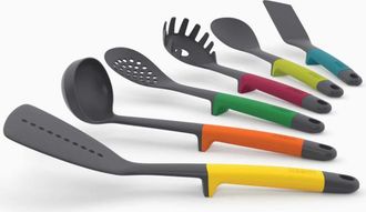 Joseph Joseph Juego De Utensilios De Cocina Multicolor Joseph Joseph Elevate 6 Piezas, Utensilios Resistentes Y Funcionales, Ideal Para Tu Cocina Moderna Color Vibr
