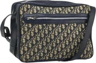 Dior Pre-owned Cross Body Bags, female, Multicolor, Size: ONE SIZE Pre-owned Vintage Trotter Shoulder Bag