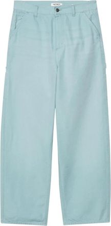 Carhartt Work in Progress Brandon Single Knee Pant - Dames - Loose Fit Jeans - Blauw - L - Katoen - Jeans