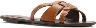 Aldo Rosmary Slide Sandal in Cognac at Nordstrom, Size 8.5