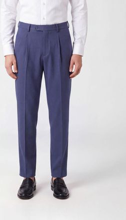 Giorgio Armani Pantaloni sartoriali slim fit in misto lana vergine e viscosa