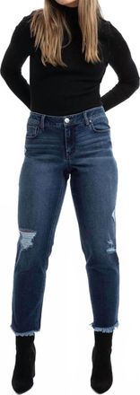 1822 Denim Eco Mid-Rise Slim Girlfriend Jeans In Talia