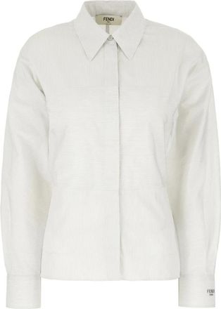Fendi Mujer, Blusas y Camisas, Blanco, Talla: S