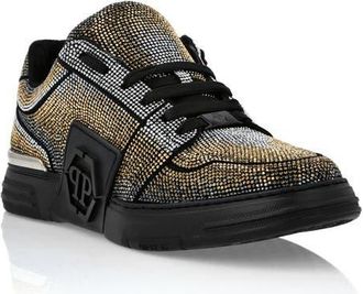 Philipp Plein Low-Top Sneakers Hexagon Unisex in Brown at Nordstrom, Size 36