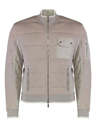 Moorer Corbin quilted jacket - Grey