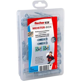 Fischer Meister-box Con Hm + Tornillos (50 Piezas) - 558327