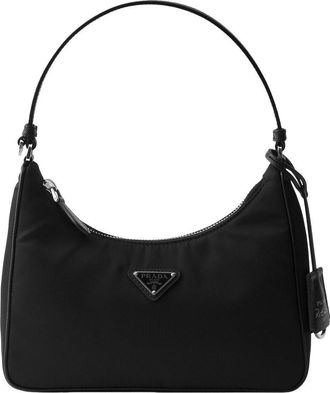 Prada (WMNS) PRADA SS26 Prada Re-Edition 2005 Re-Nylon and Saffiano Mini Bag Black 1N204X-R064-F0002
