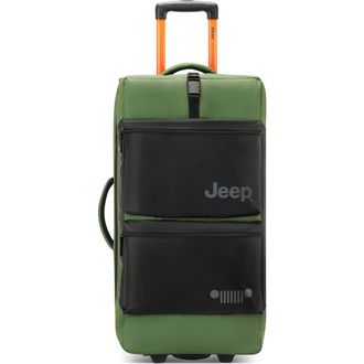 Jeep JS006B 27 Inch Two Wheel Rolling Travel Duffle Bag in Elm Green at Nordstrom